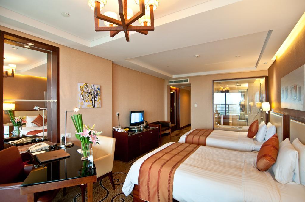 Jinji Lake Shilla Hotel Szucsou Szoba fotó