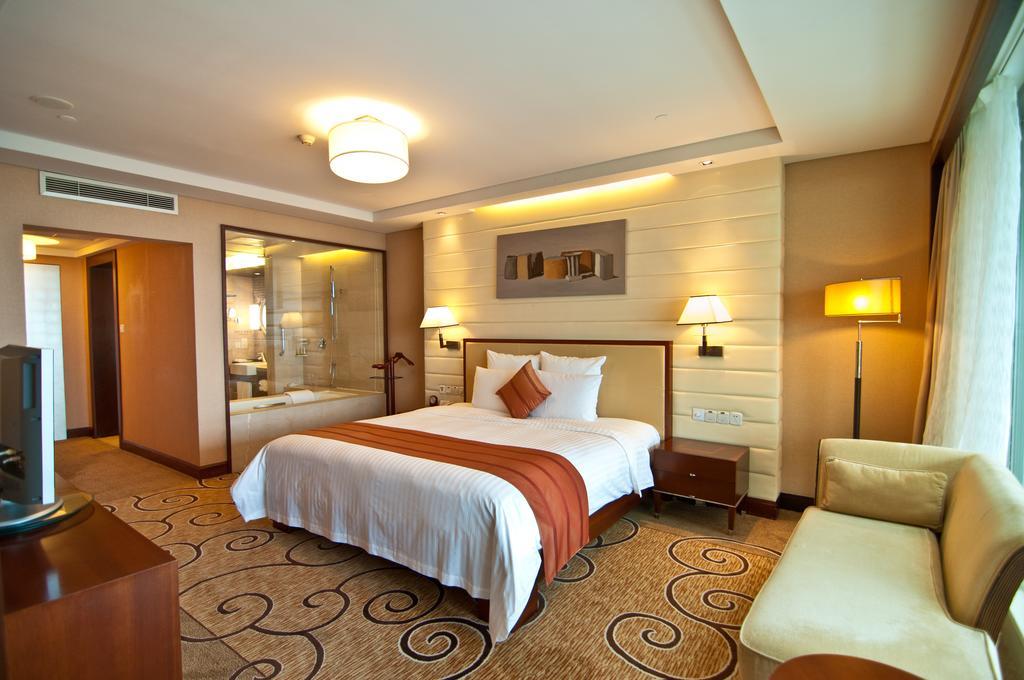 Jinji Lake Shilla Hotel Szucsou Szoba fotó