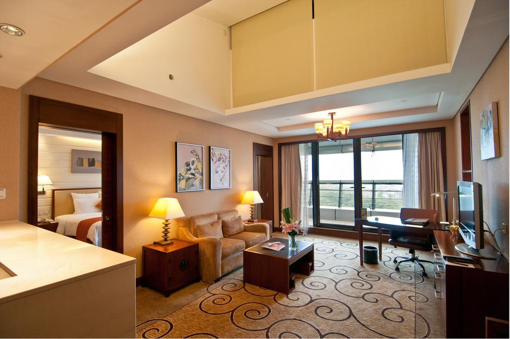 Jinji Lake Shilla Hotel Szucsou Szoba fotó