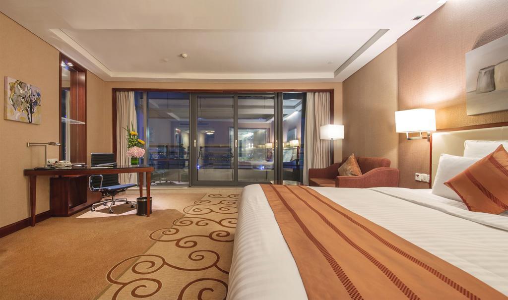 Jinji Lake Shilla Hotel Szucsou Szoba fotó